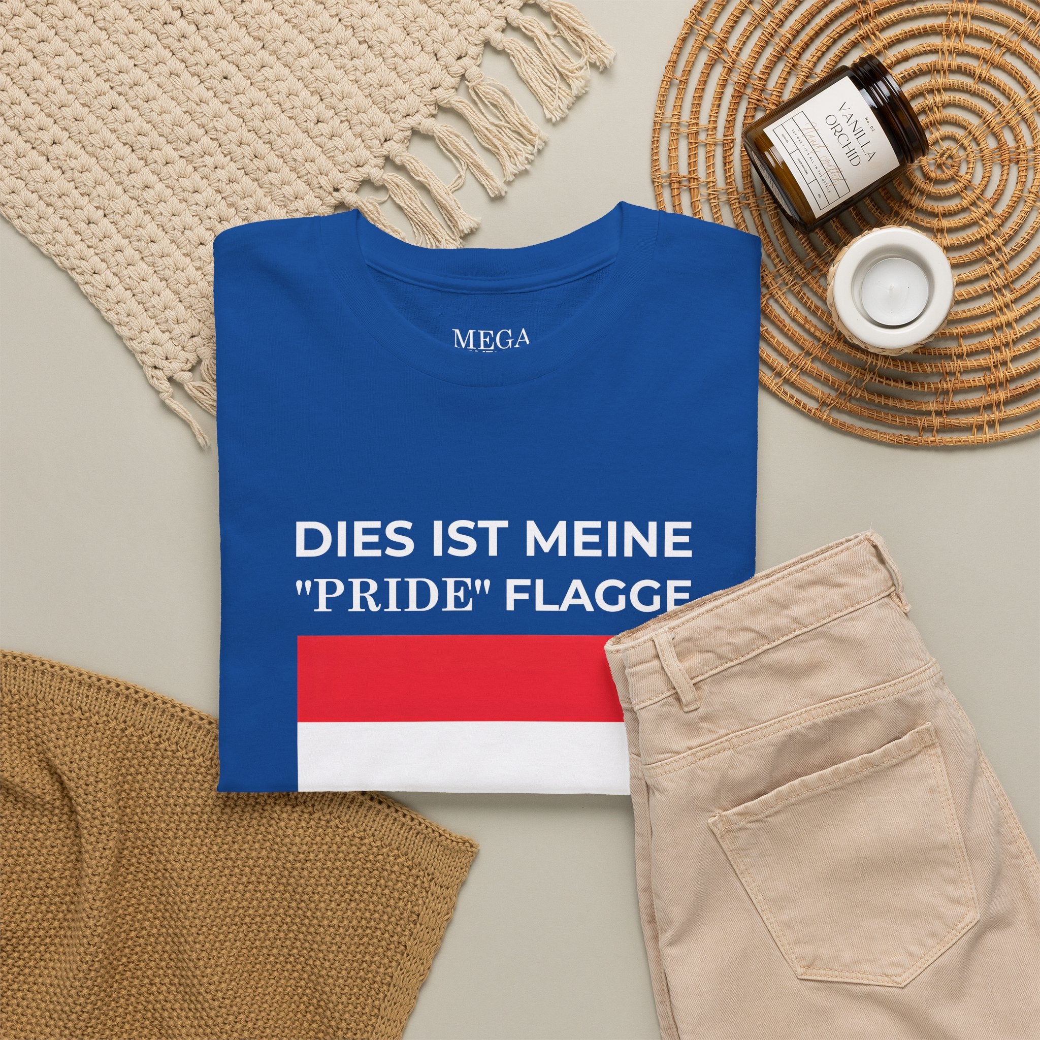 Pride Flag Tee — "This Is My 'Pride' Flag" Graphic T-Shirt