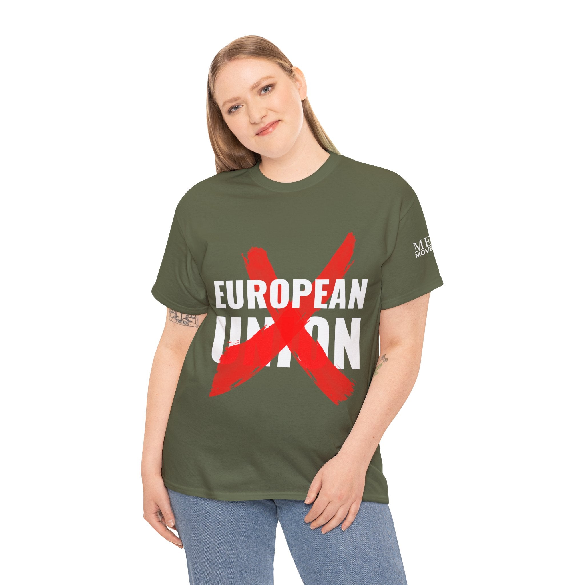 European Union Statement Tee - Unisex Heavy Cotton Shirt