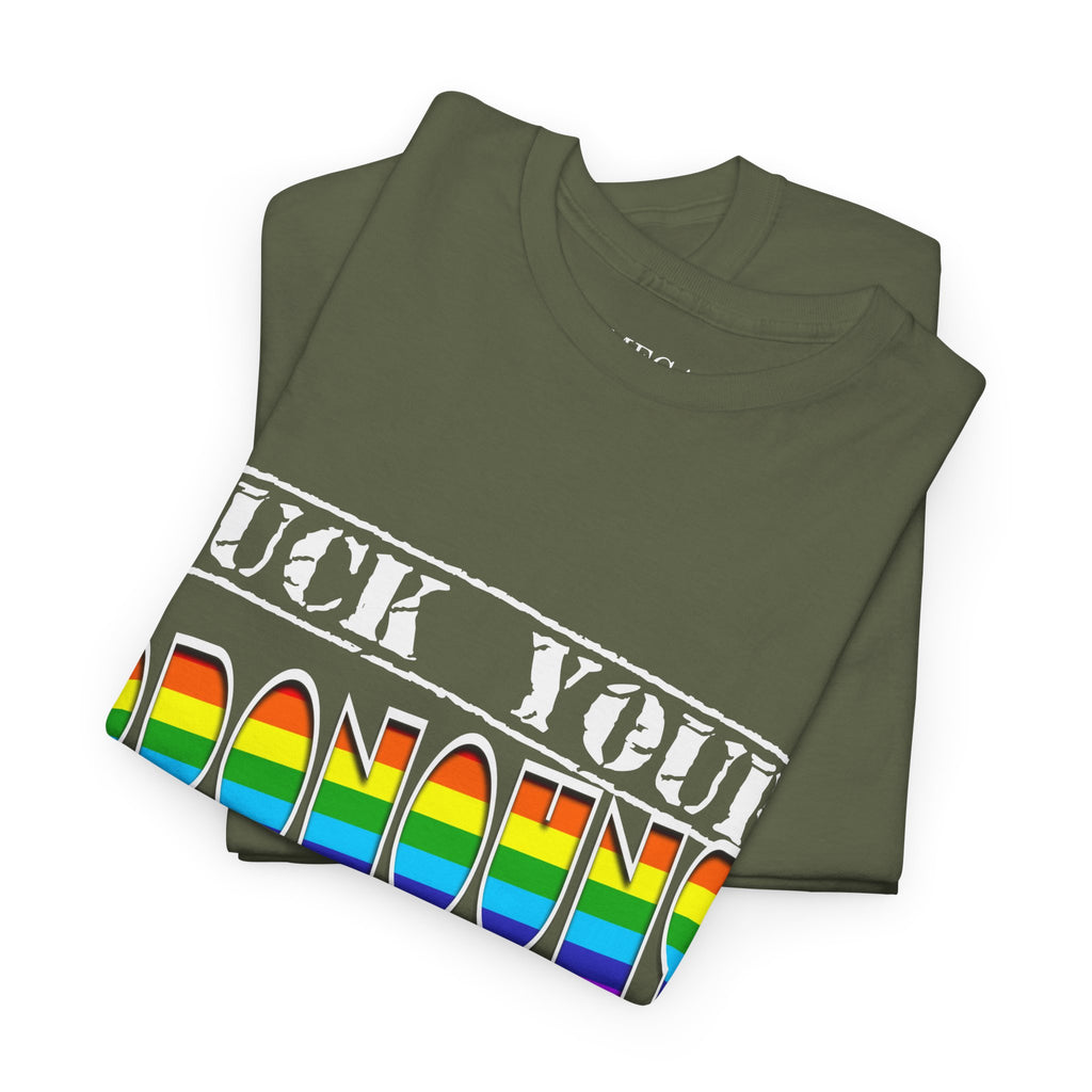 F*ck Your Pronounce Statement T-Shirt, Unisex Cotton Tee, Inclusive Fashion, Fun Gift, Casual Wear - Mega Movement