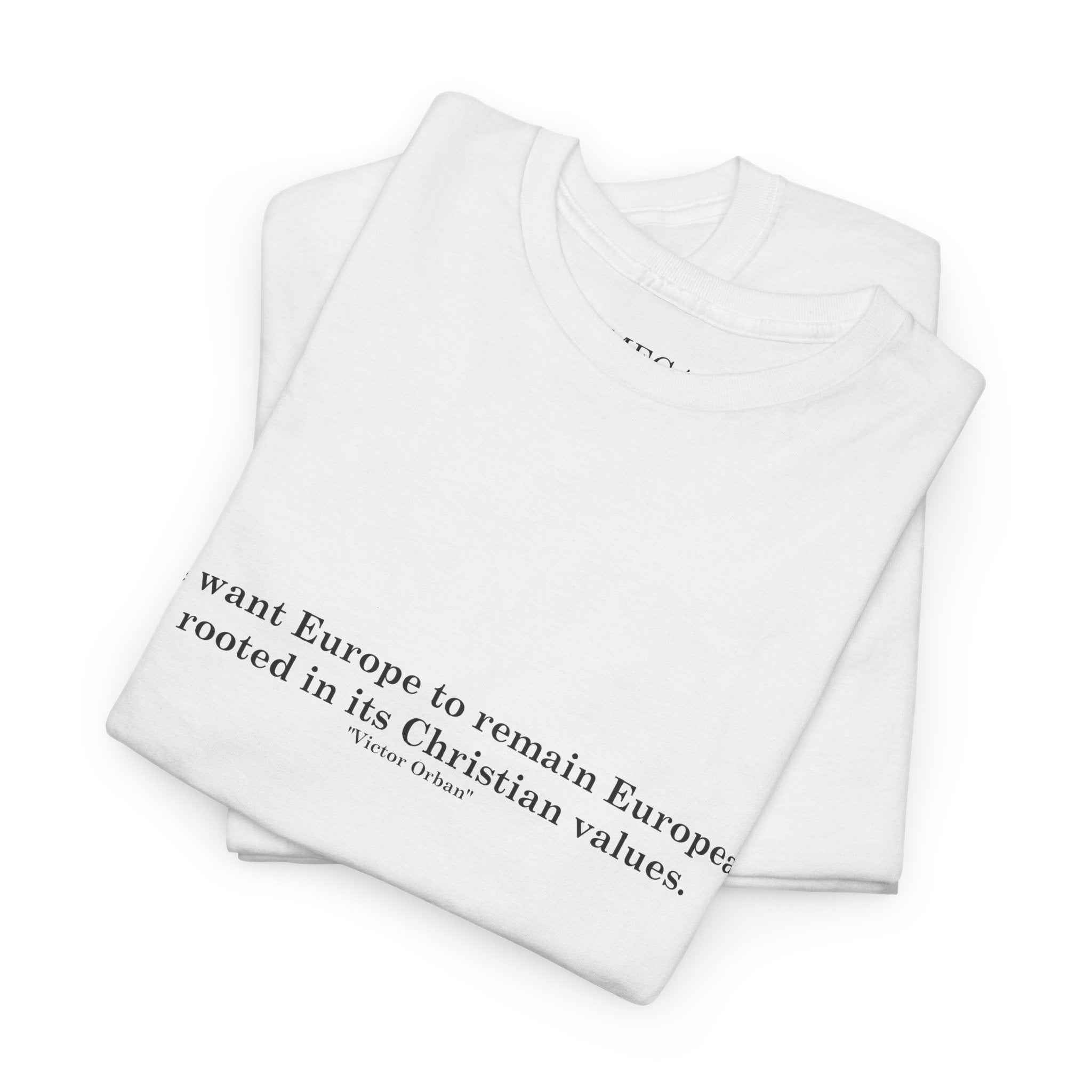 White T-Shirt Blank Mockup Tee