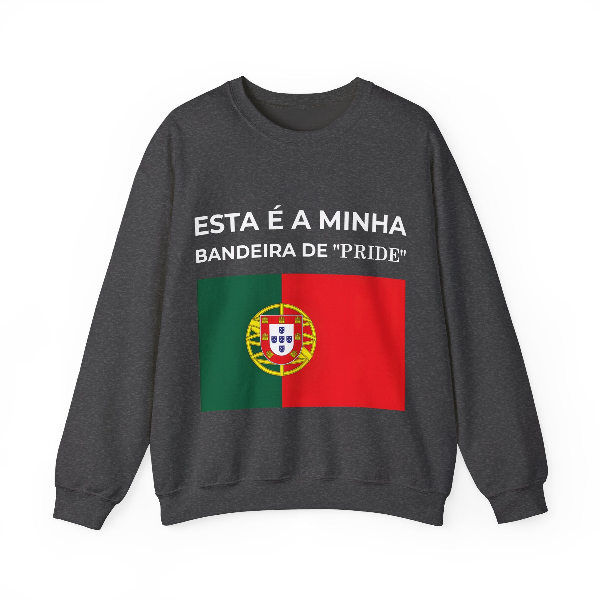 Portugal Pride Sweatshirt, Unisex Crewneck, Flag Design, Comfortable Gift for Celebrations - Mega Movement