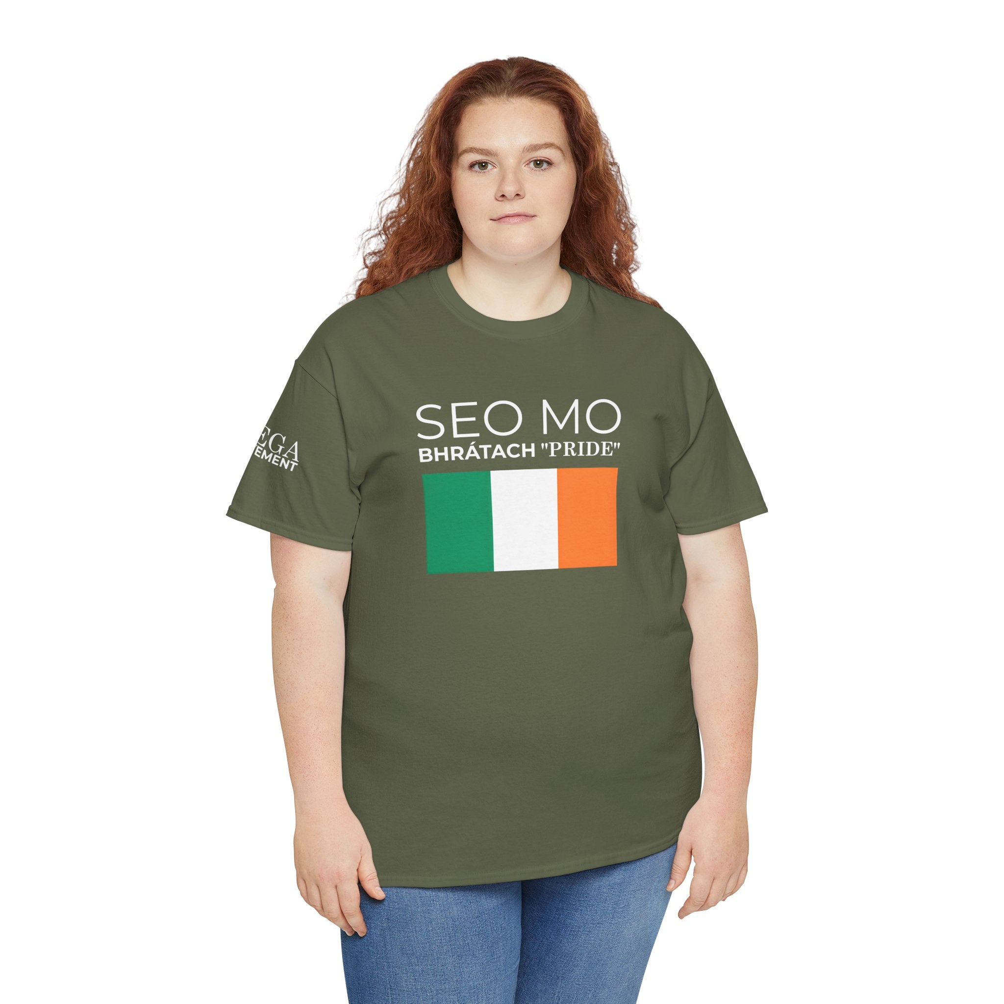 Seo Mo Bhratach Pride Irish Flag T-Shirt ( Small Print )