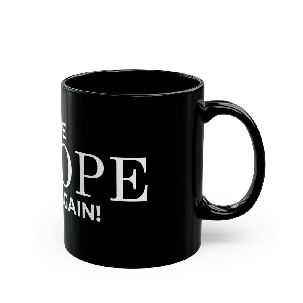 Black Mug: Make Europe Great Again! - Bold Coffee Cup for Activists, Trendy Drinkware for Home & Office, Gift for Nationalists, [...] - Mega Movement