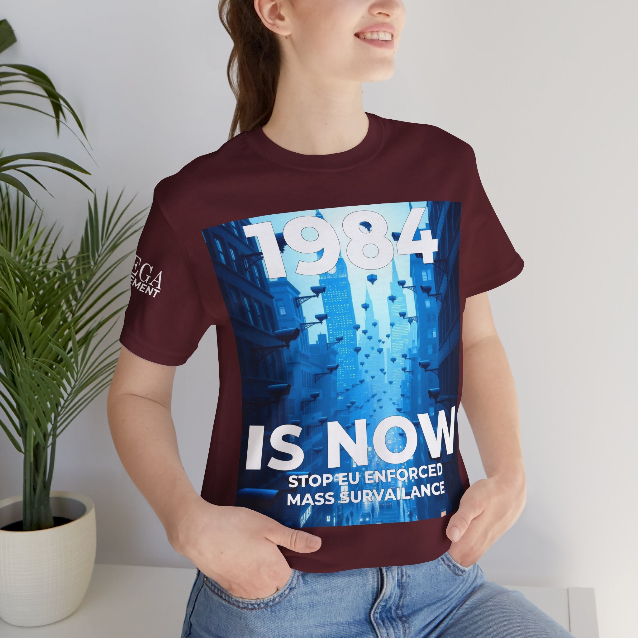 Dystopian Theme Shirt, Statement Tee, Gift for Activists, Casual Everyday Wear